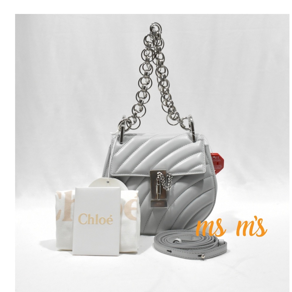 NWT Chloe Drew Bijou Quilted Leather Bag